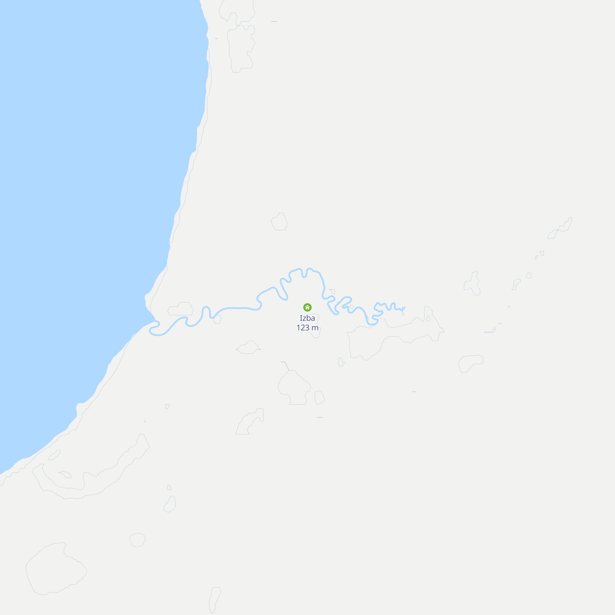 Izba map