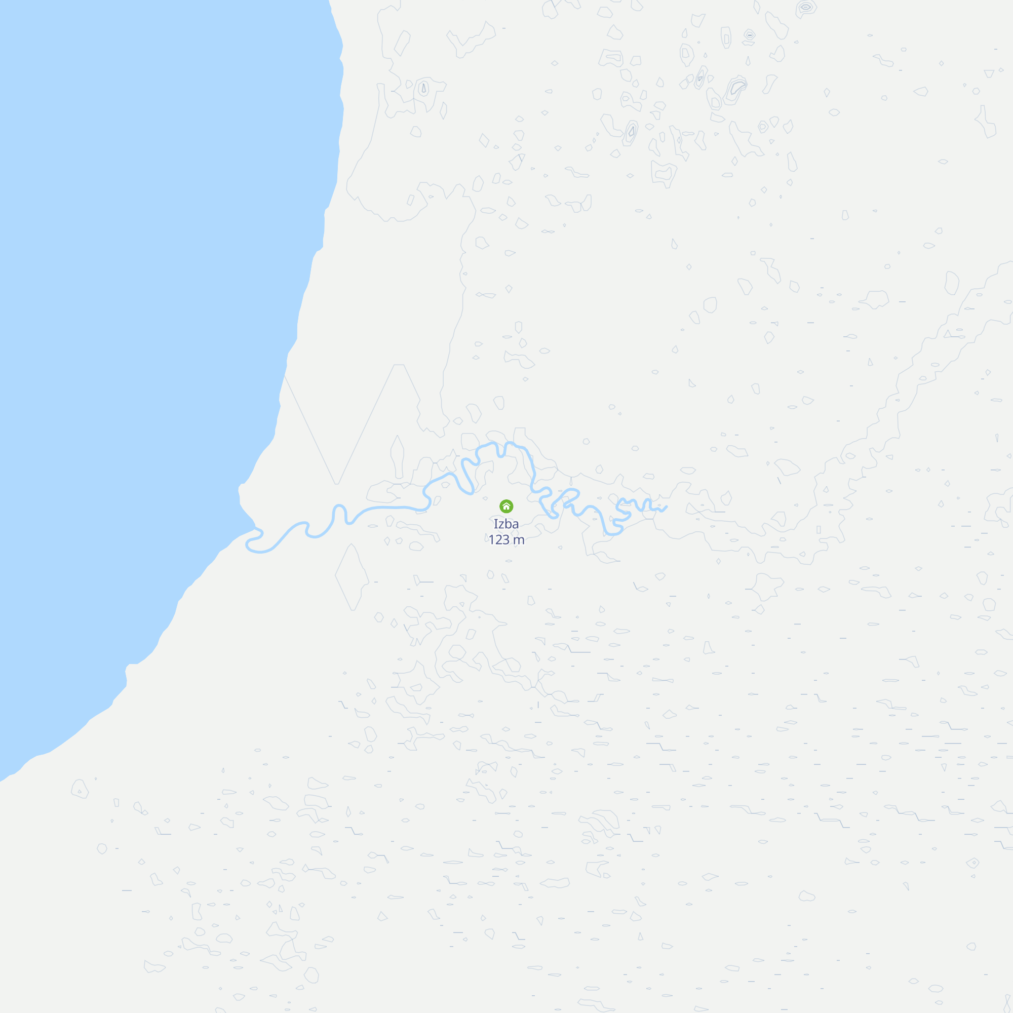 Izba map
