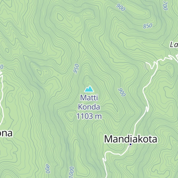Map of Matti Konda