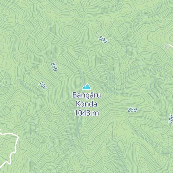 Map of Bangāru Konda