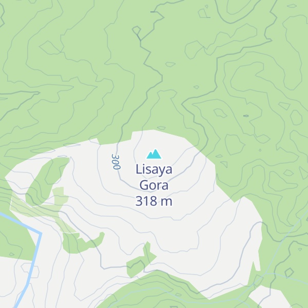 Map of Lisaya Gora