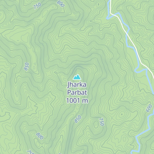 Map of Jharka Parbat