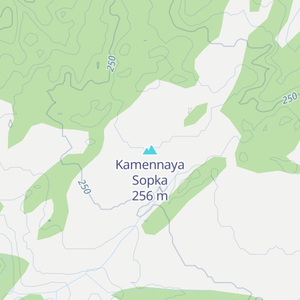 Map of Kamennaya Sopka