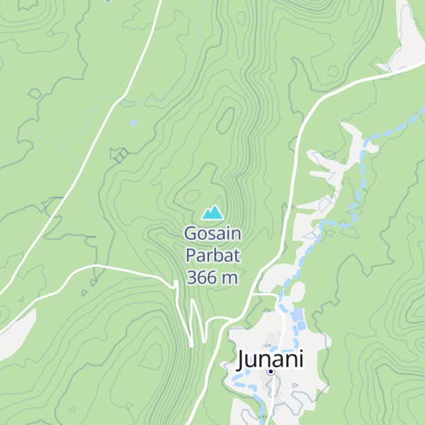 Map of Gosain Parbat