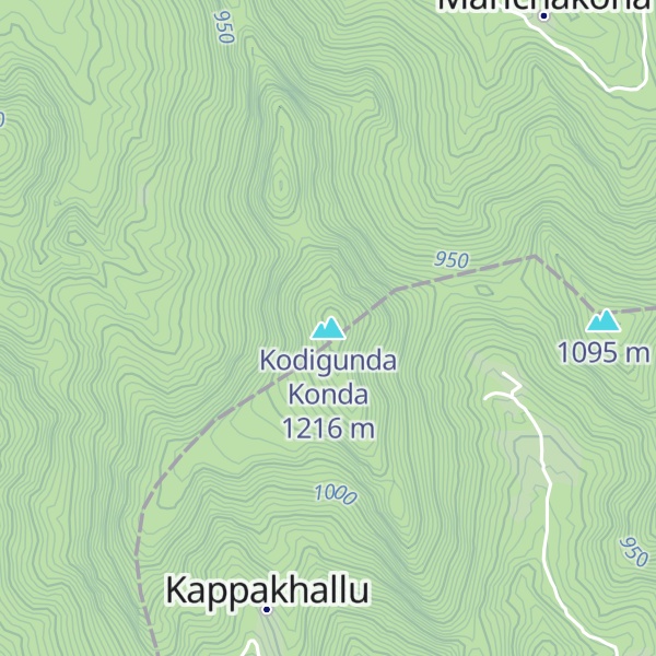 Map of Kodigunda Konda
