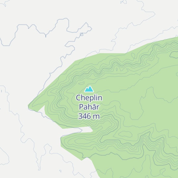 Map of Cheplin Pahār