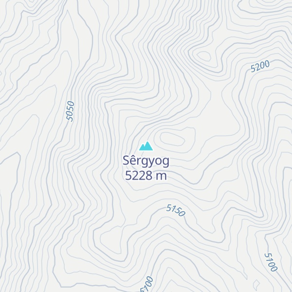 Map of Sêrgyog