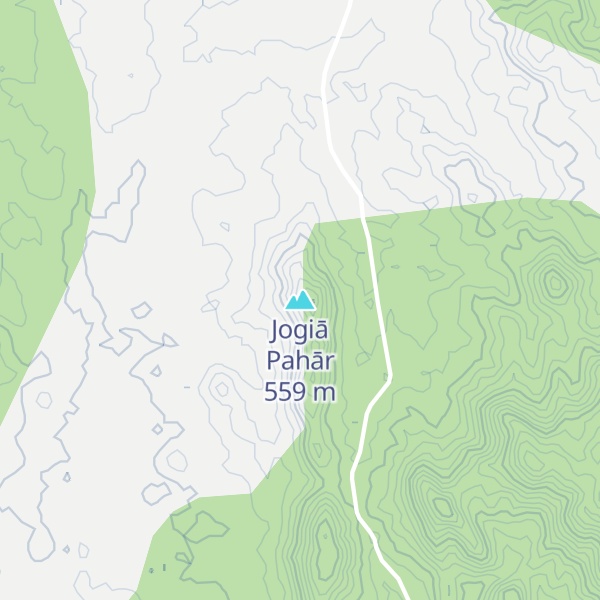 Map of Jogiā Pahār