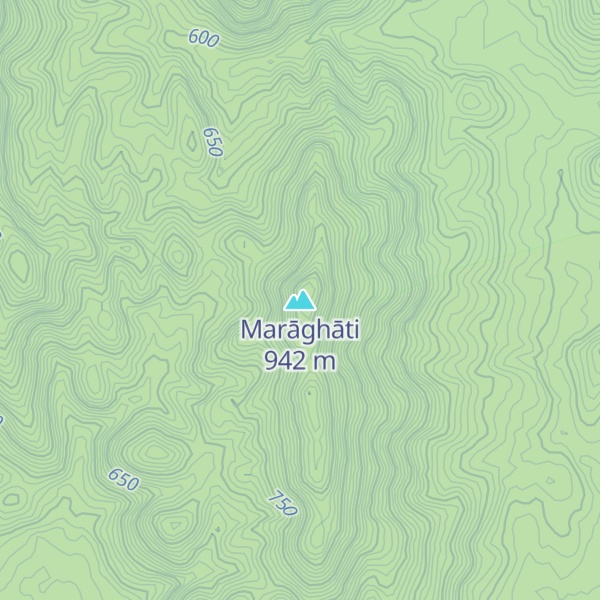 Map of Marāghāti