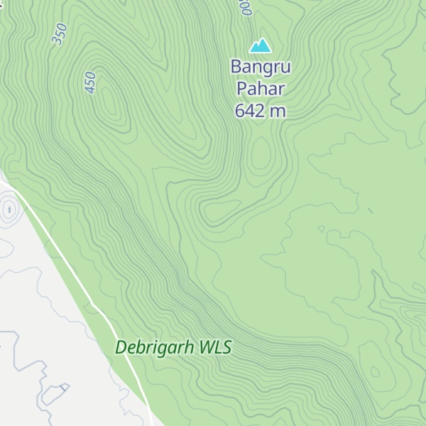 Map of Chandli Dungri
