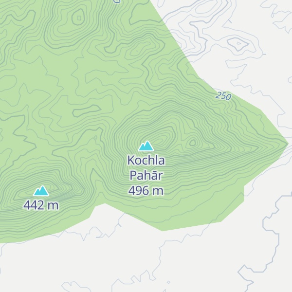 Map of Kochla Pahār