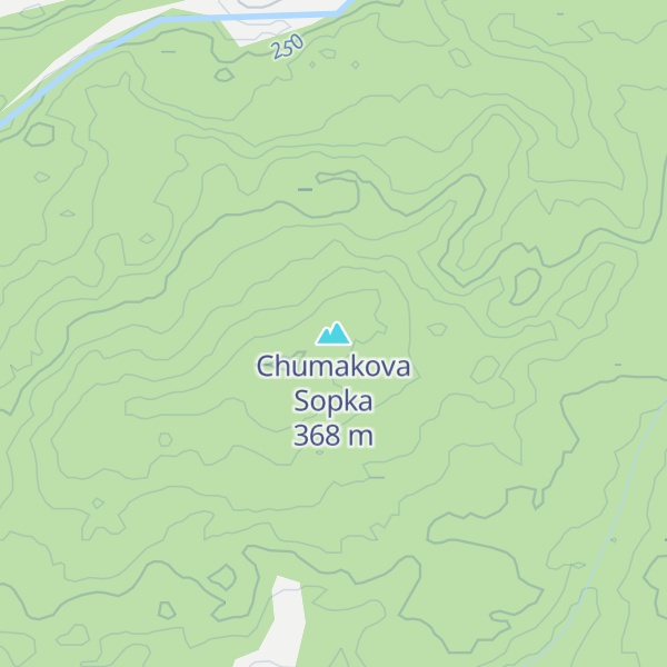 Map of Chumakova Sopka