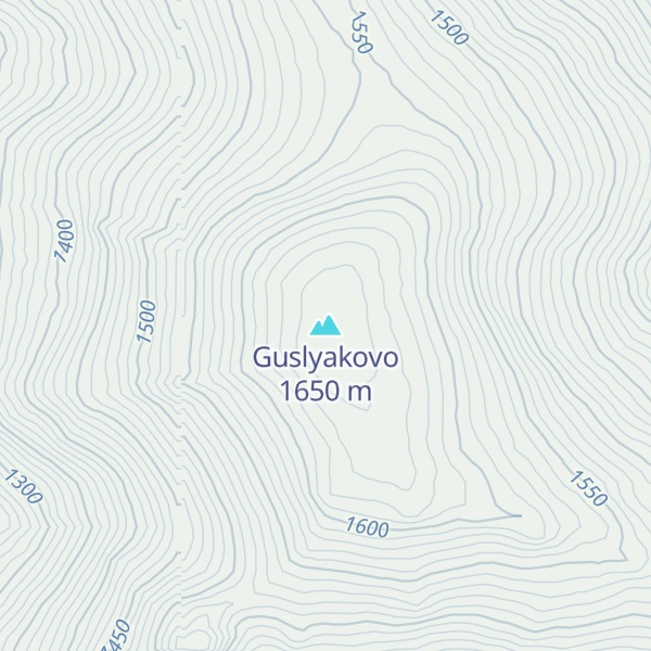 Map of Guslyakovo