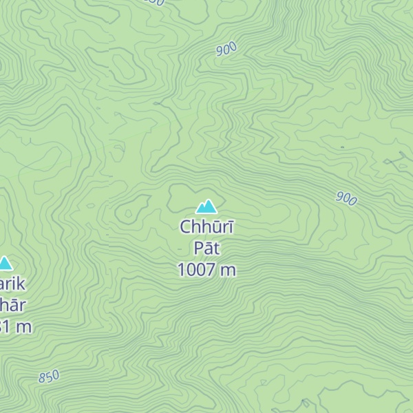 Map of Chhūrī Pāt