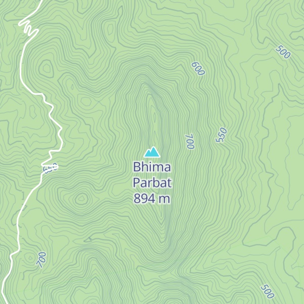 Map of Bhima Parbat