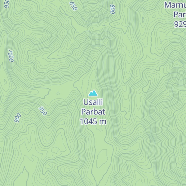 Map of Usalli Parbat