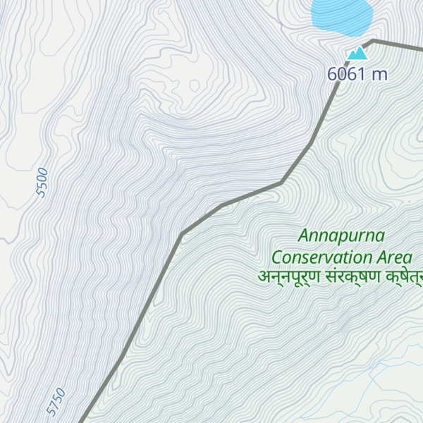 Map of Mù Sī Táng Xuěshān