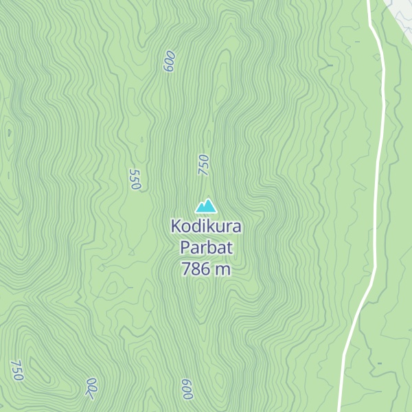 Map of Kodikura Parbat