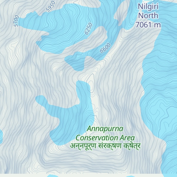 Map of Nilgiri Central