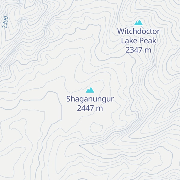 Map of Shaganungur
