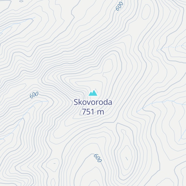 Map of Skovoroda