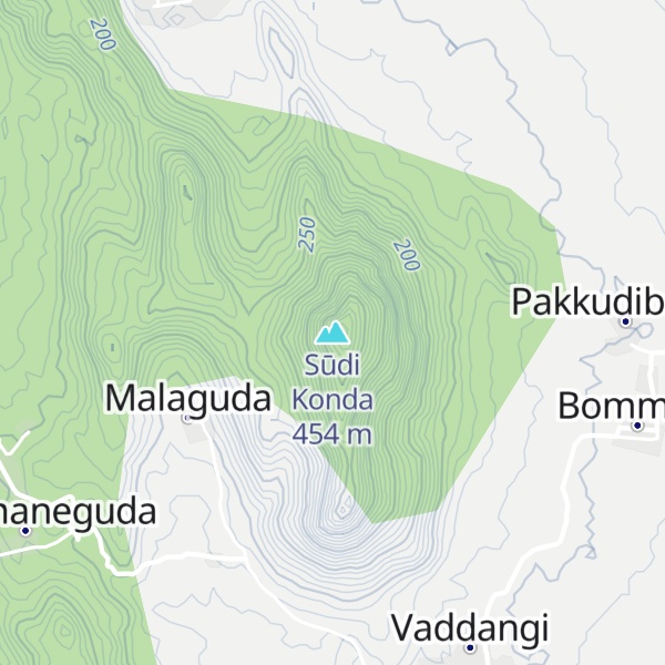 Map of Sūdi Konda