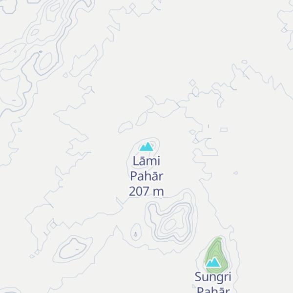 Map of Lāmi Pahār