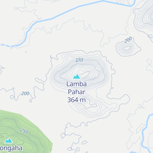 Map of Lamba Pahar