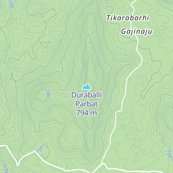 Map of Duraballi Parbat