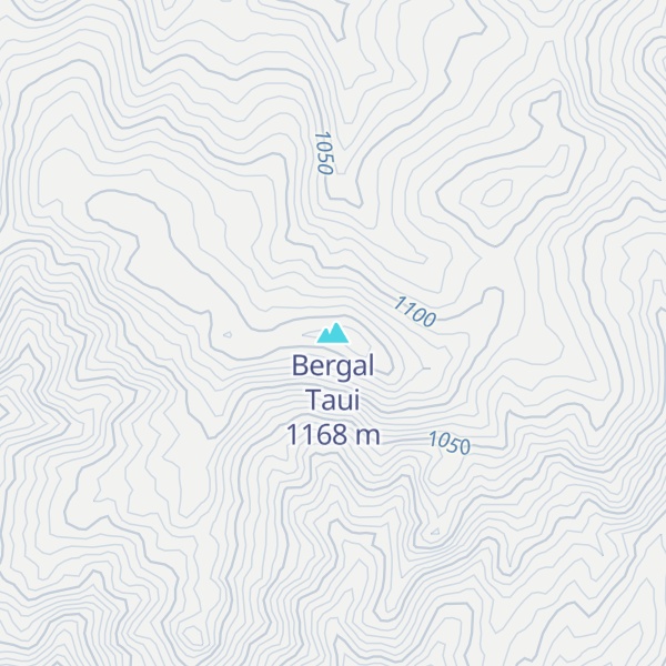 Map of Bergal Taui
