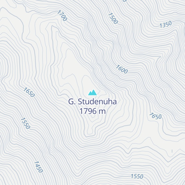 Map of G. Studenuha