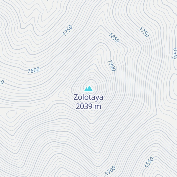 Map of Zolotaya