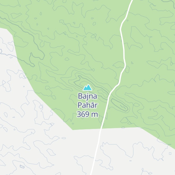 Map of Bajna Pahār