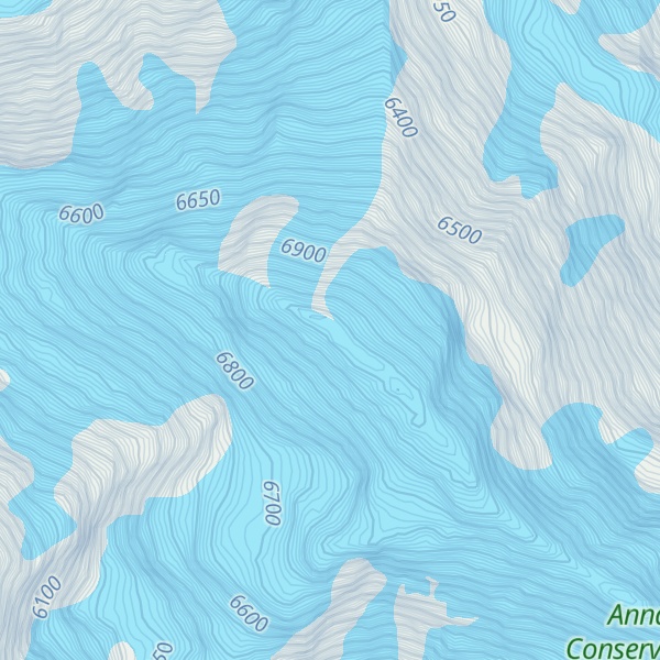 Map of Tilicho Peak