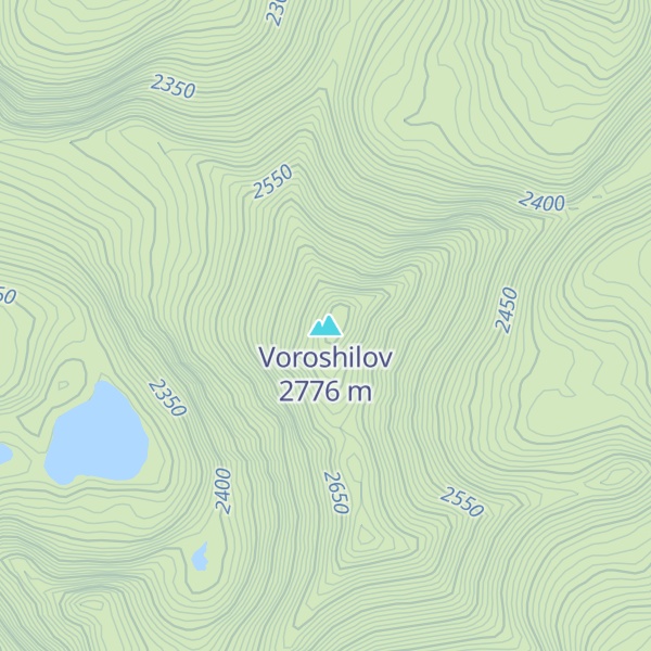 Map of Voroshilov
