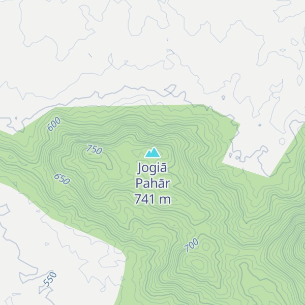 Map of Jogiā Pahār
