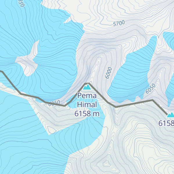 Map of Pema Himal