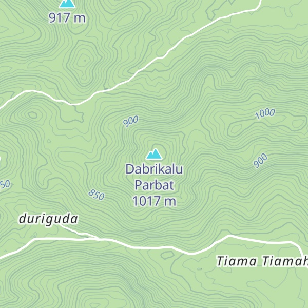 Map of Dabrikalu Parbat