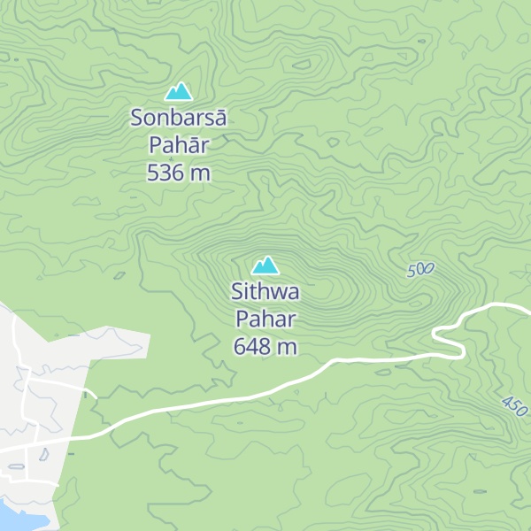 Map of Sithwa Pahar