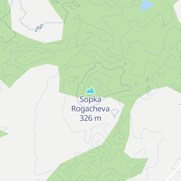 Map of Sopka Rogacheva