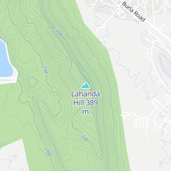 Map of Lahanda Hill