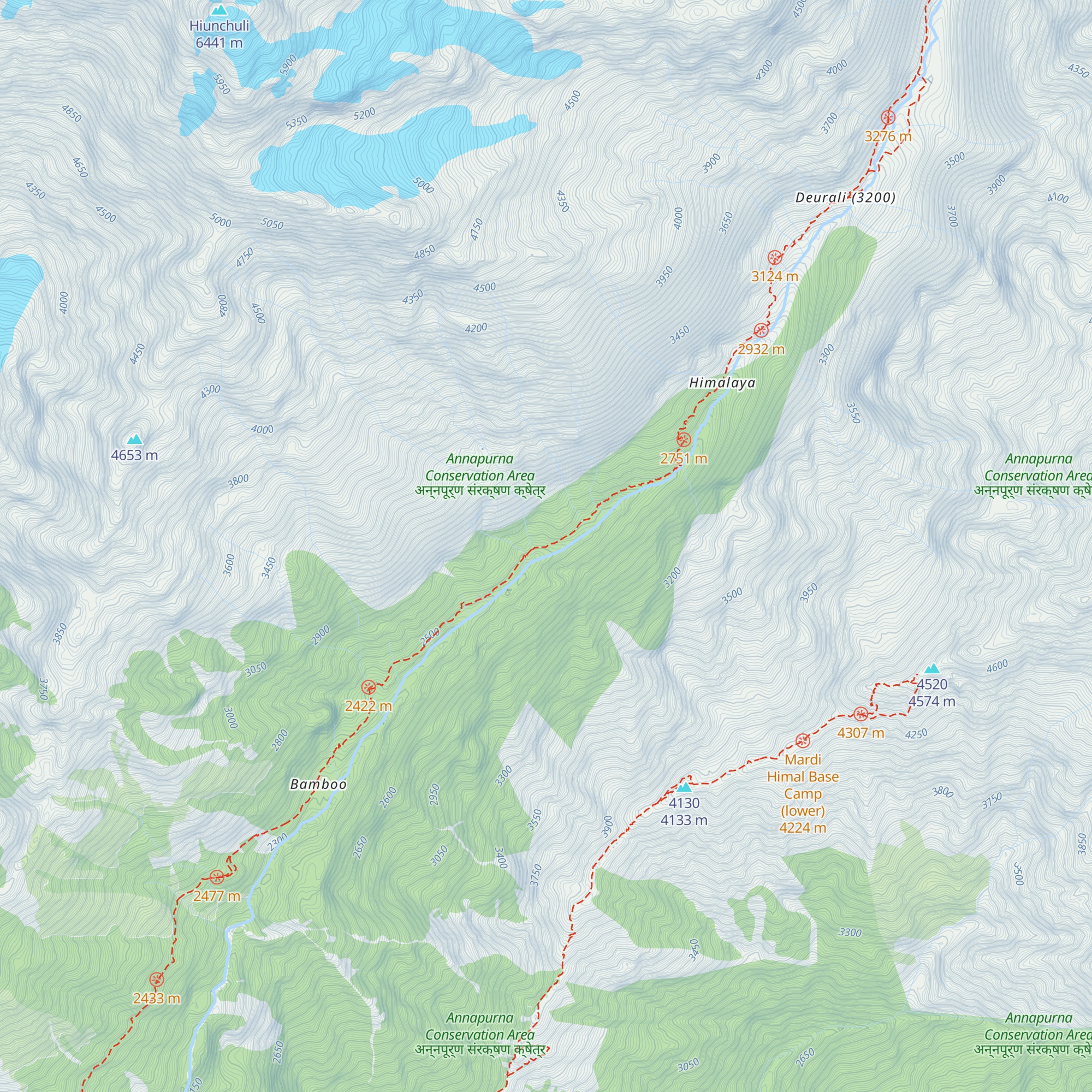 Greenland guest house and restaurant map