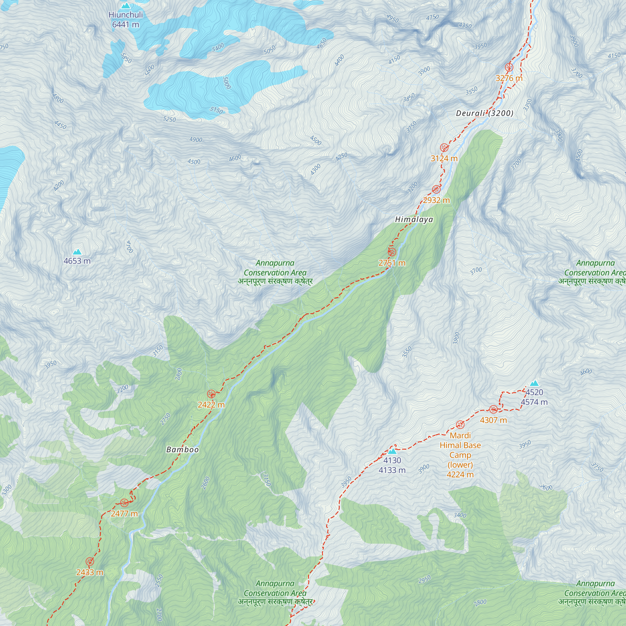 Greenland guest house and restaurant map