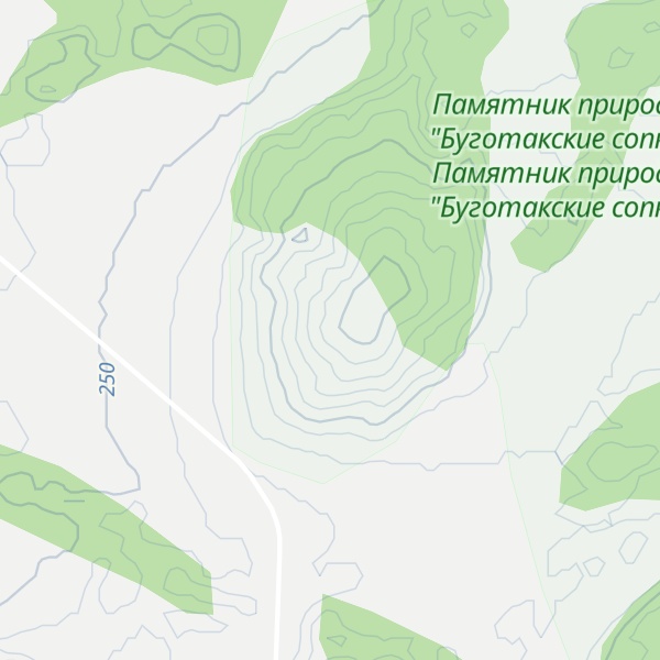 Map of Sopka Lisaya