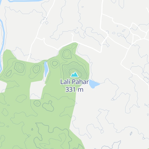 Map of Lali Pahar
