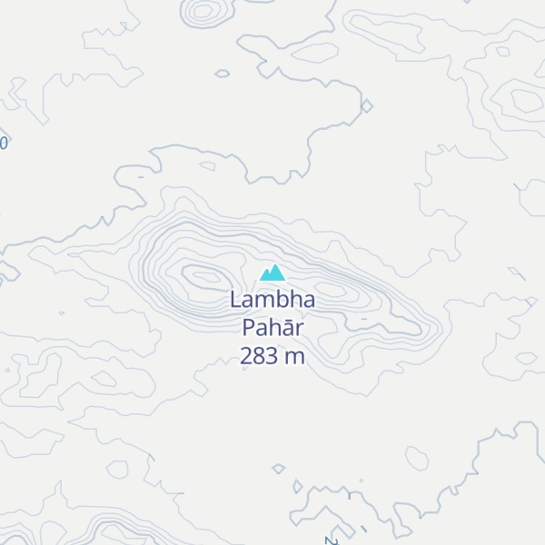 Map of Lambha Pahār