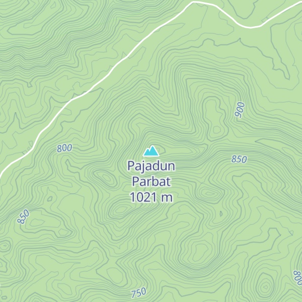 Map of Pajadun Parbat