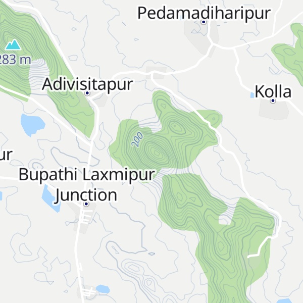 Map of Koyya Konda