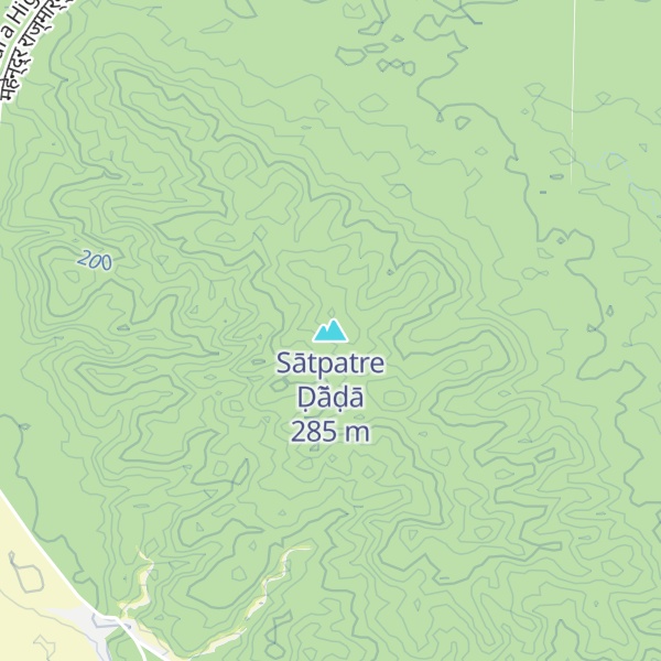 Map of Sātpatre Ḍā̃ḍā