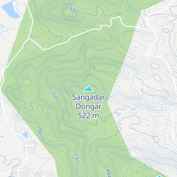 Map of Sangadar Dongar